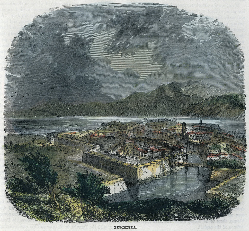 Detail of Peschiera del Garda, Italy by Anonymous