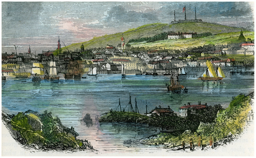 Detail of View of Halifax, Nova Scotia by Anonymous