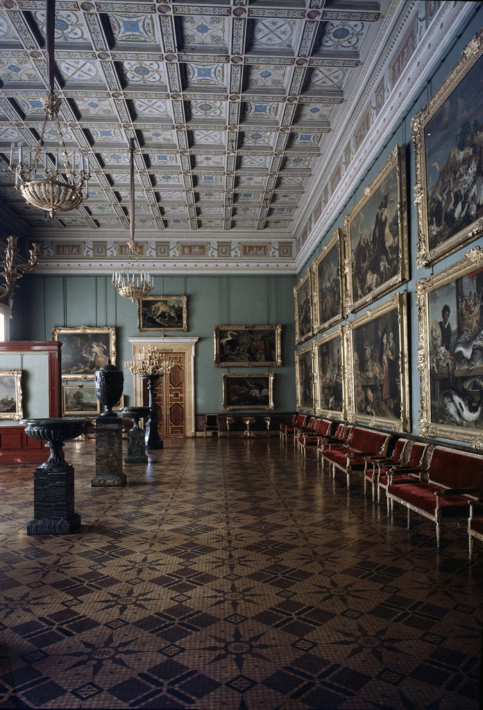 Detail of The Hall of Flemish Paintings in the Hermitage c20th century by Unknown