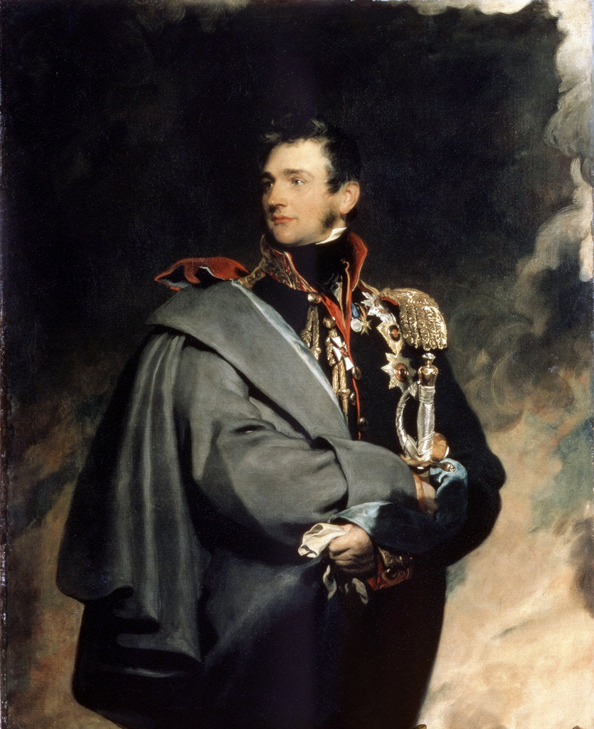 Detail of Portrait of Count Mikhail Vorontsov,, 1821. by Thomas Lawrence
