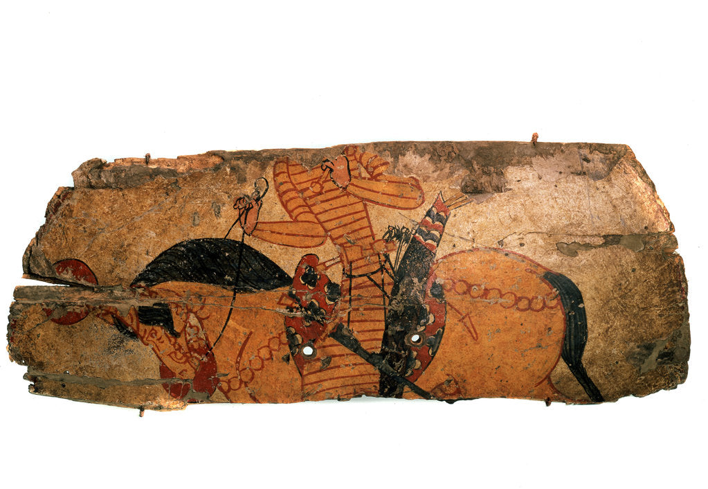 Detail of Shield with a horseman (Detail), end 7th, early 8th century by Anonymous