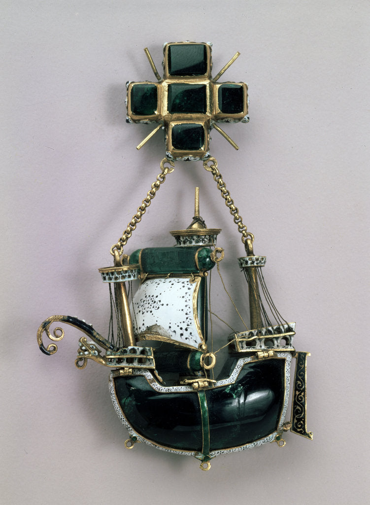 Detail of Pendant in form of a ship, early16th century by Unknown