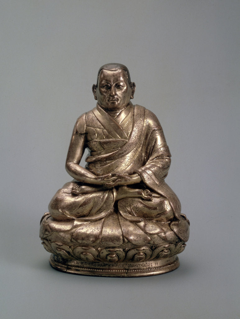 Detail of The Third Dalai Lama Sonam Gyatso, 16th-17th centuries by Unknown