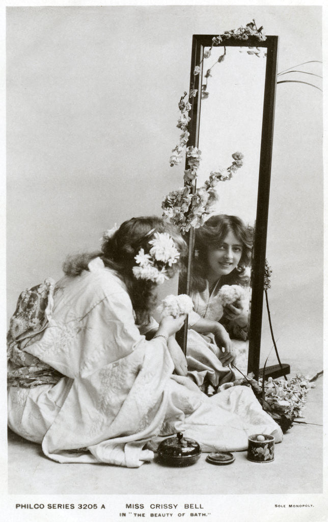 Detail of Crissy Bell, British actress by Philco Publishing Company