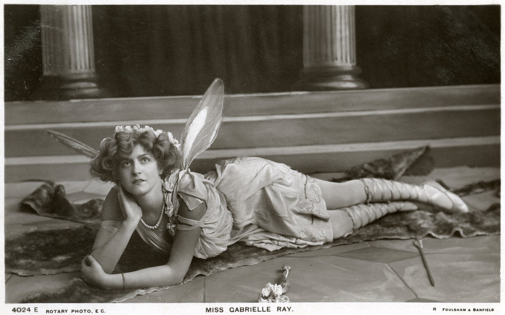 Detail of Gabrielle Ray, English actress, dancer and singer by Rotary Photo