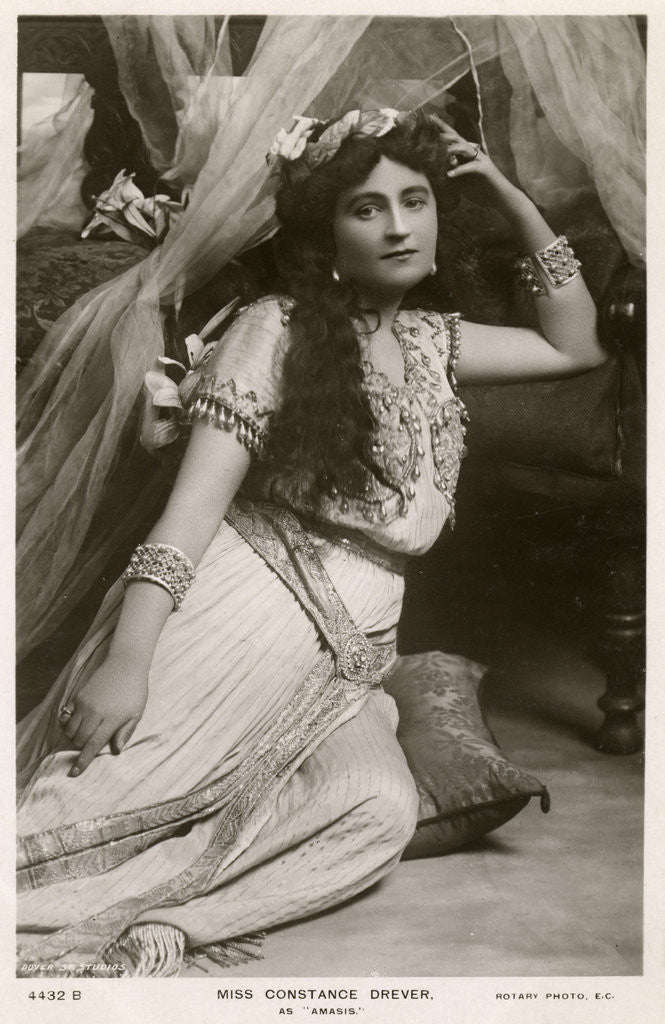 Detail of Constance Drever, British actress by Rotary Photo