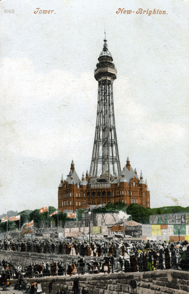 Detail of New Brighton Tower, Wallasey, Cheshire by Anonymous