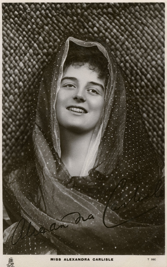 Detail of Alexandra Carlisle, British actress by Tuck and Sons