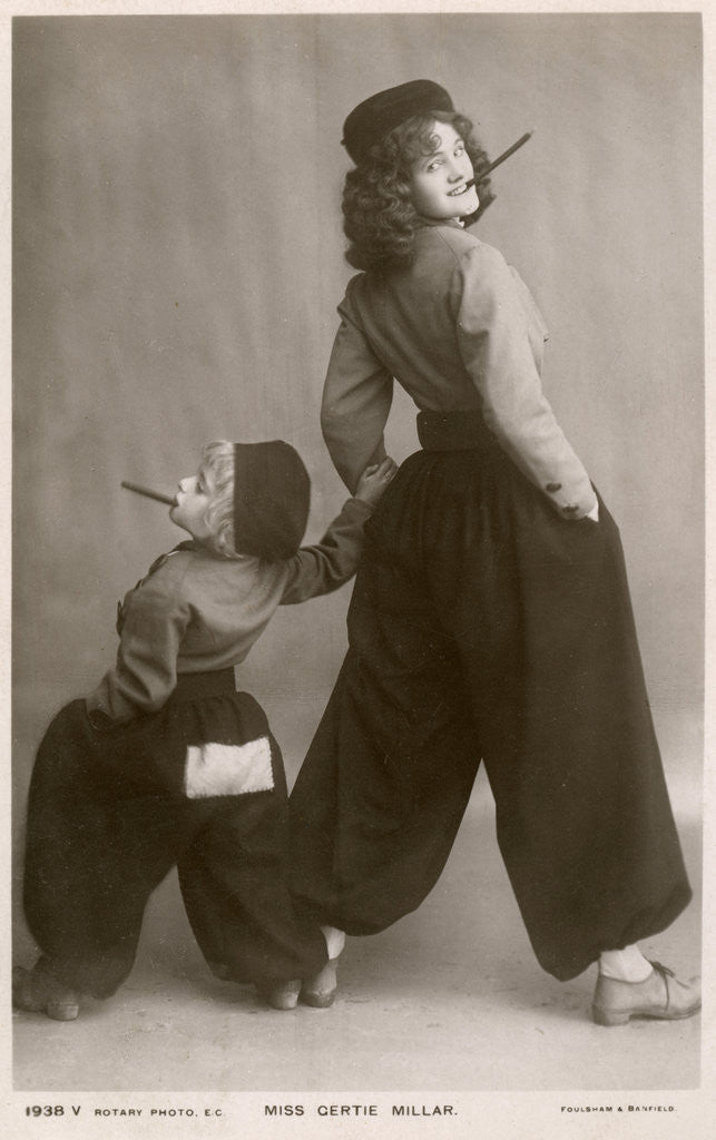 Detail of Gertie Millar, British actress and singer by Rotary Photo