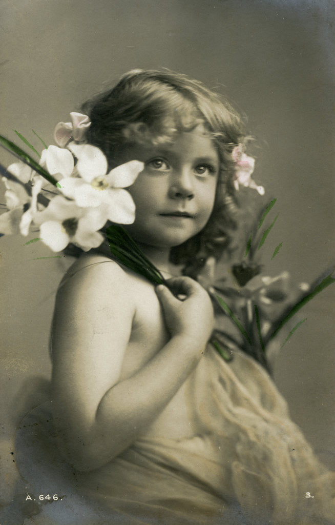 Detail of Girl by Rotary Photo