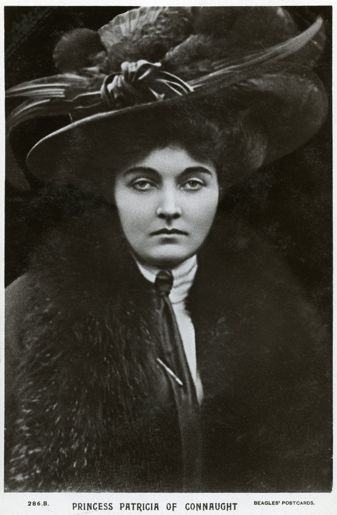 Detail of Princess Patricia of Connaught by Anonymous