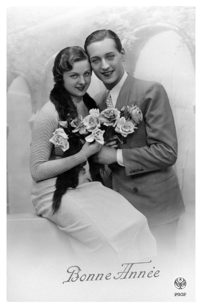 Detail of Bonne Annee by Anonymous