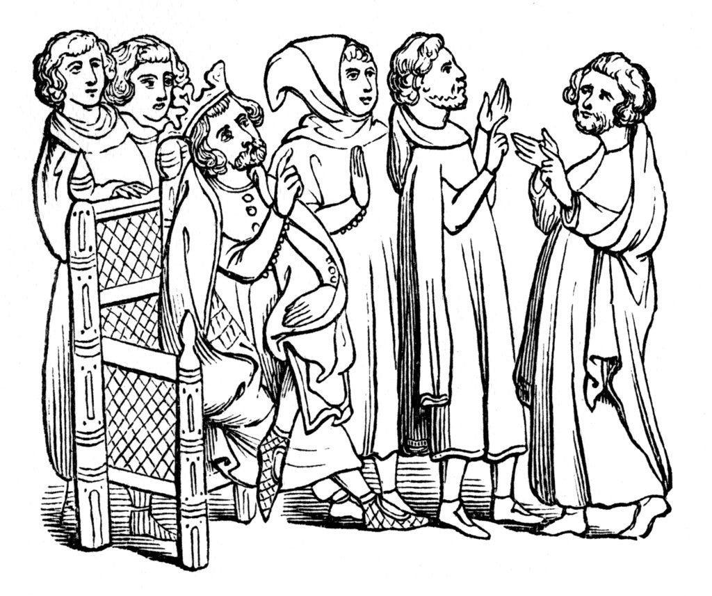 Detail of Edward II by Anonymous