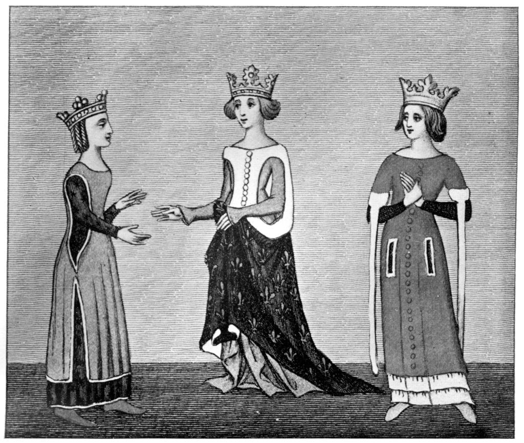 Detail of Ladies' dress by Anonymous