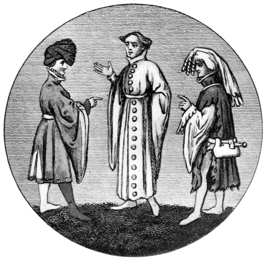 Detail of Male dress by Anonymous