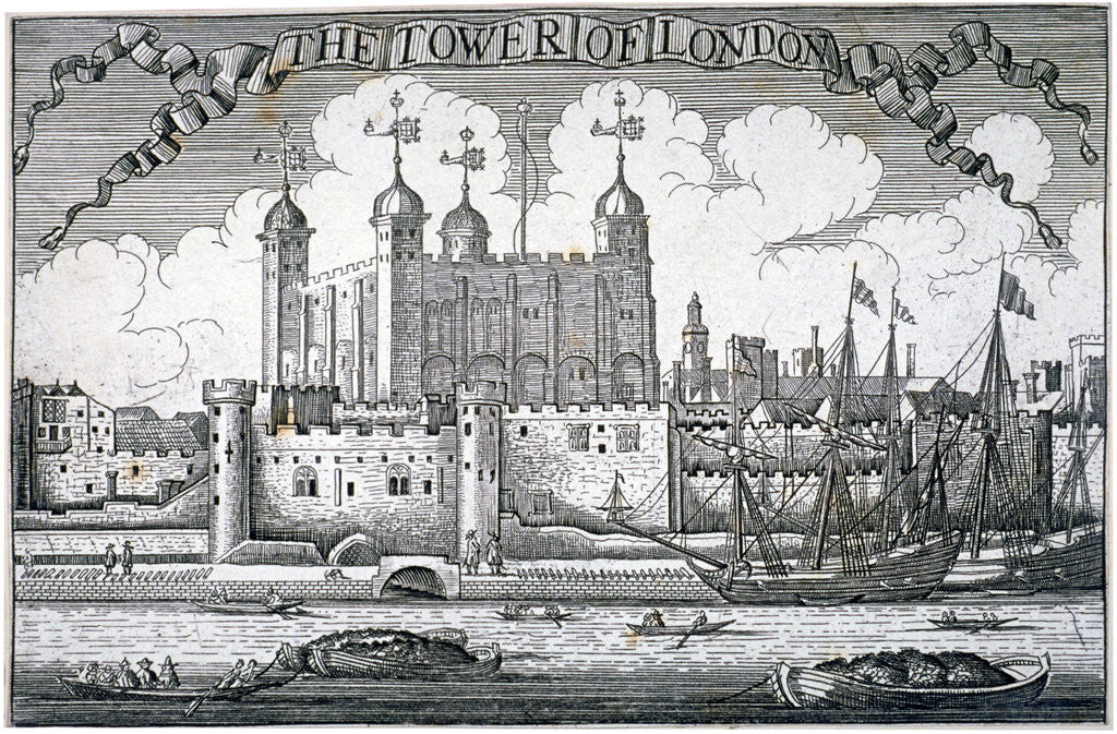 Detail of Tower of London, c1800(?) by Anonymous