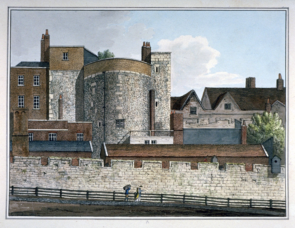 Detail of Beauchamp Tower, Tower of London by Charles Tomkins