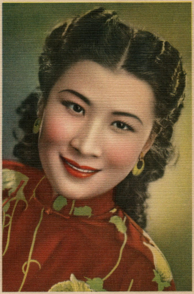 Detail of Wang Hsi Chun, Chinese actress by Anonymous