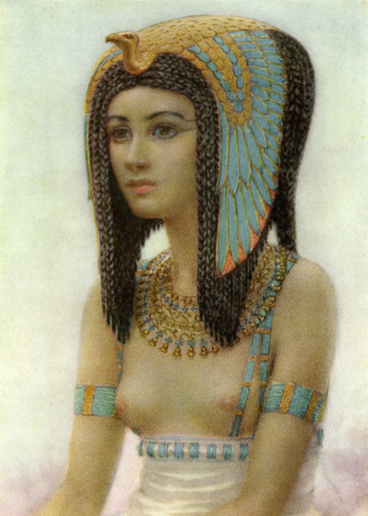 Detail of Tetisheri, Ancient Egyptian queen of the 17th dynasty by Winifred Mabel Brunton