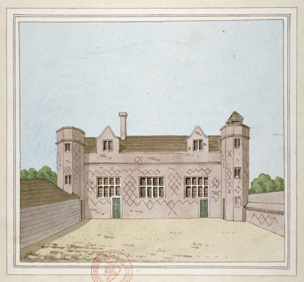 Detail of Queen Elizabeth's Grammar School, Chipping Barnet, Hertfordshire by Anonymous