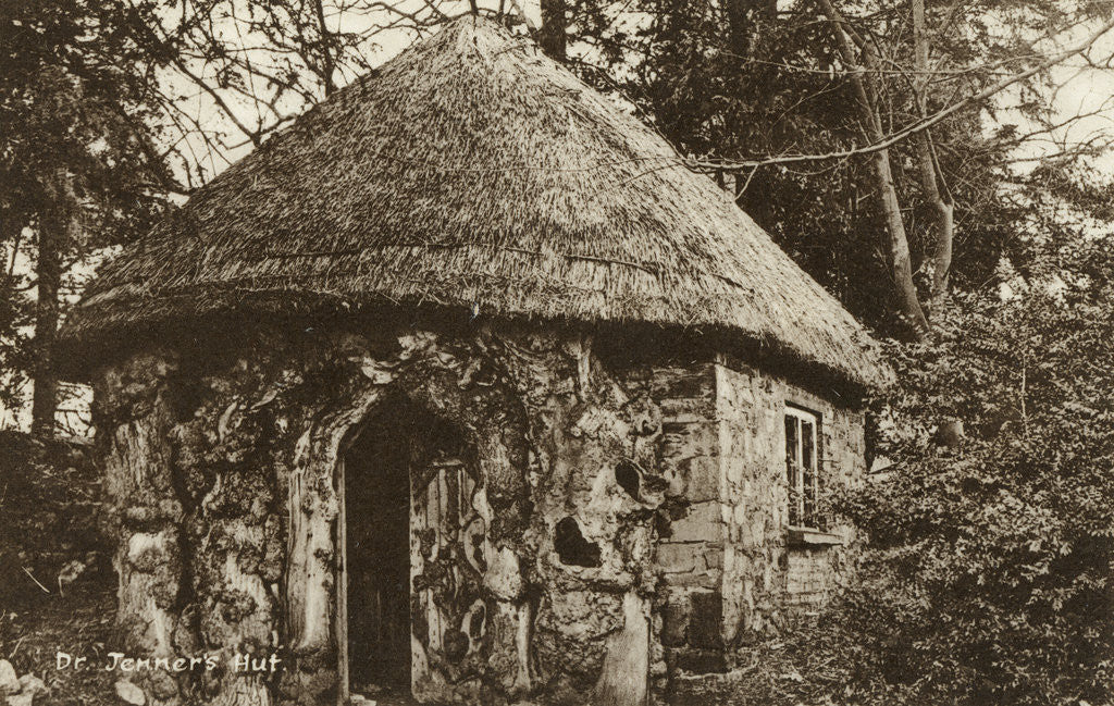 Detail of Edward Jenner's thatched hut, Berkeley, Gloucestershire by S Pead