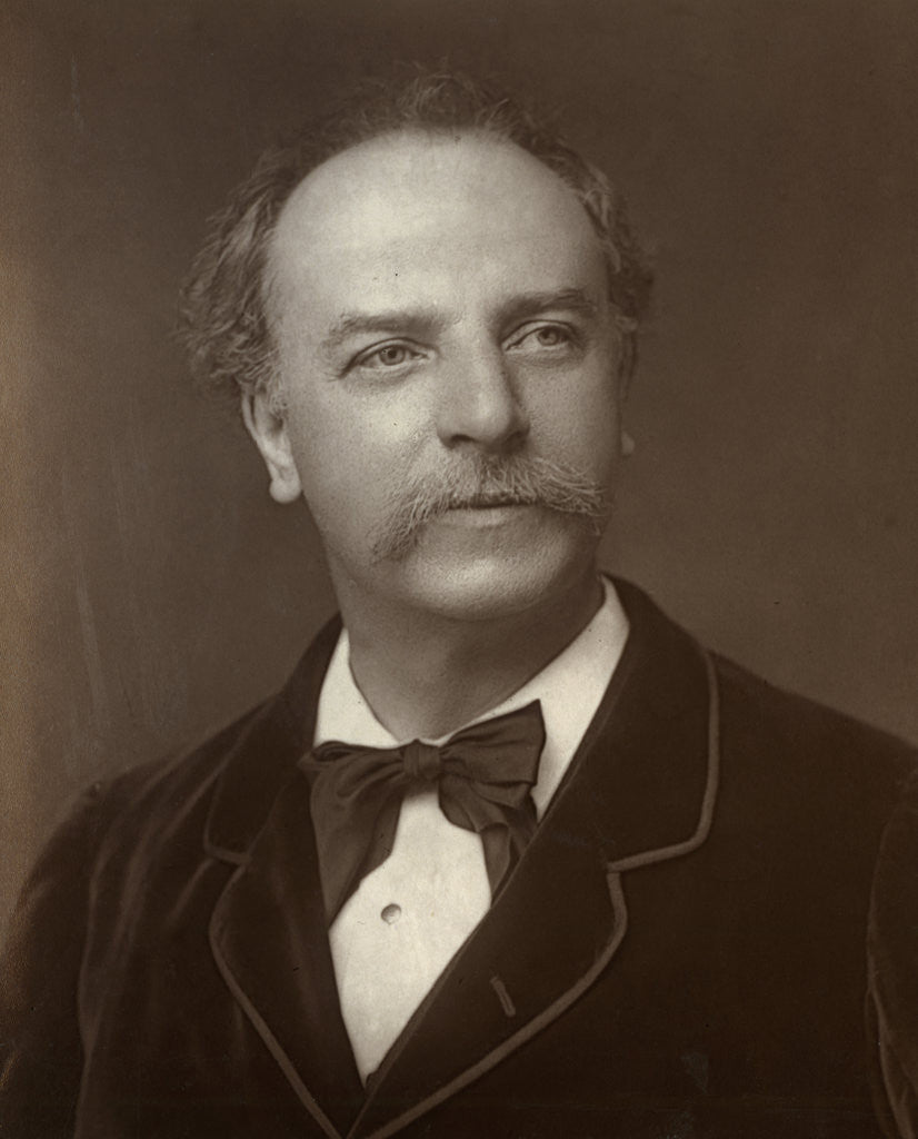 Detail of Mr Charles Santley, British opera singer by Kingsbury Kingsbury & Notcutt