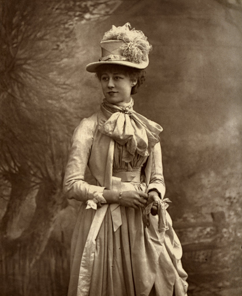 Detail of Violet Vanbrugh, British actress by Ernest Barraud