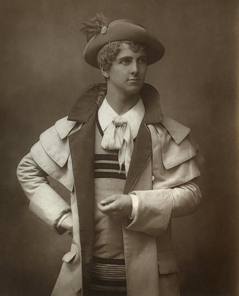 Detail of C Hayden Coffin, British actor and singer by Walery
