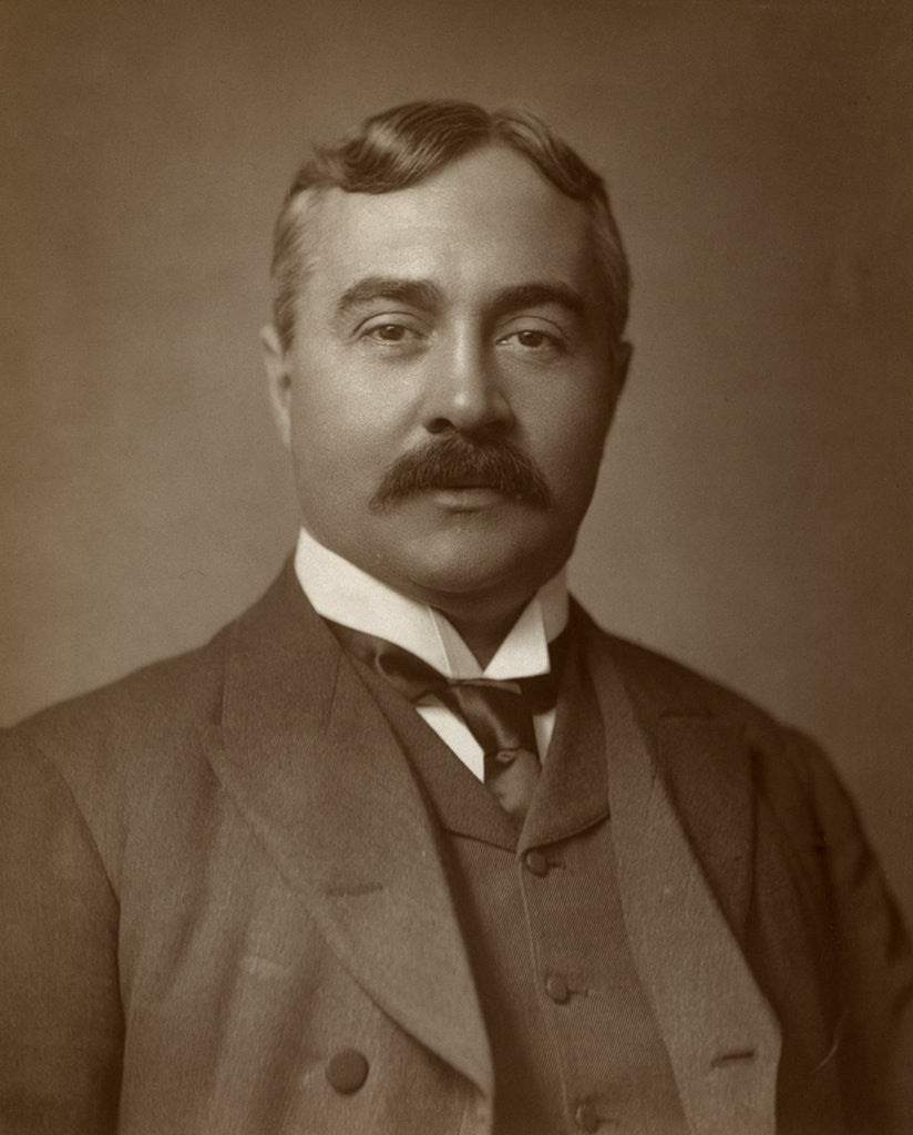 Detail of Herbert Standing, British actor by St James's Photographic Co