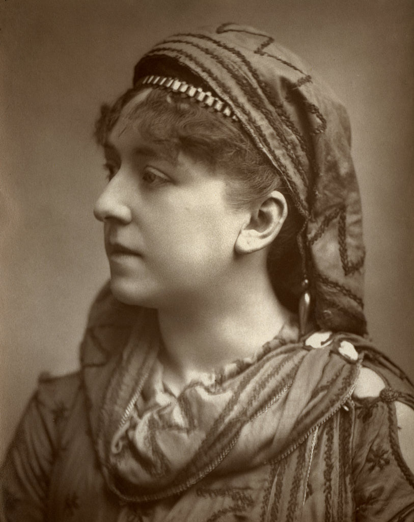 Detail of Amy Roselle, British actress by St James's Photographic Co