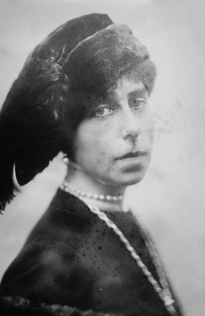 Detail of Princess Victoria Melita of Saxe-Coburg and Gotha, c1900s-c1910s(?) by Anonymous