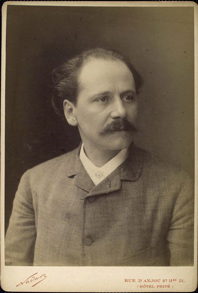 Detail of Jules Massenet, French composer, late 19th century by Nadar