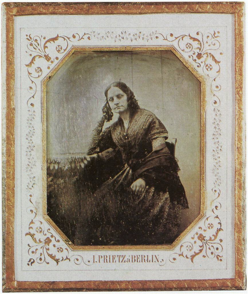 Detail of Countess Maria Nikolayevna Volkonskaya, Irkutsk, Siberia, Russia, 1845 by Alfred Davignon