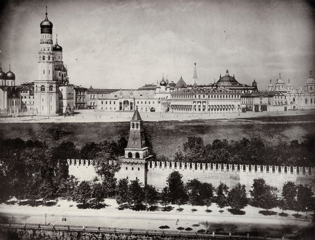 Detail of View of the Moscow Kremlin, Russia, c1870-c1875 by Unknown