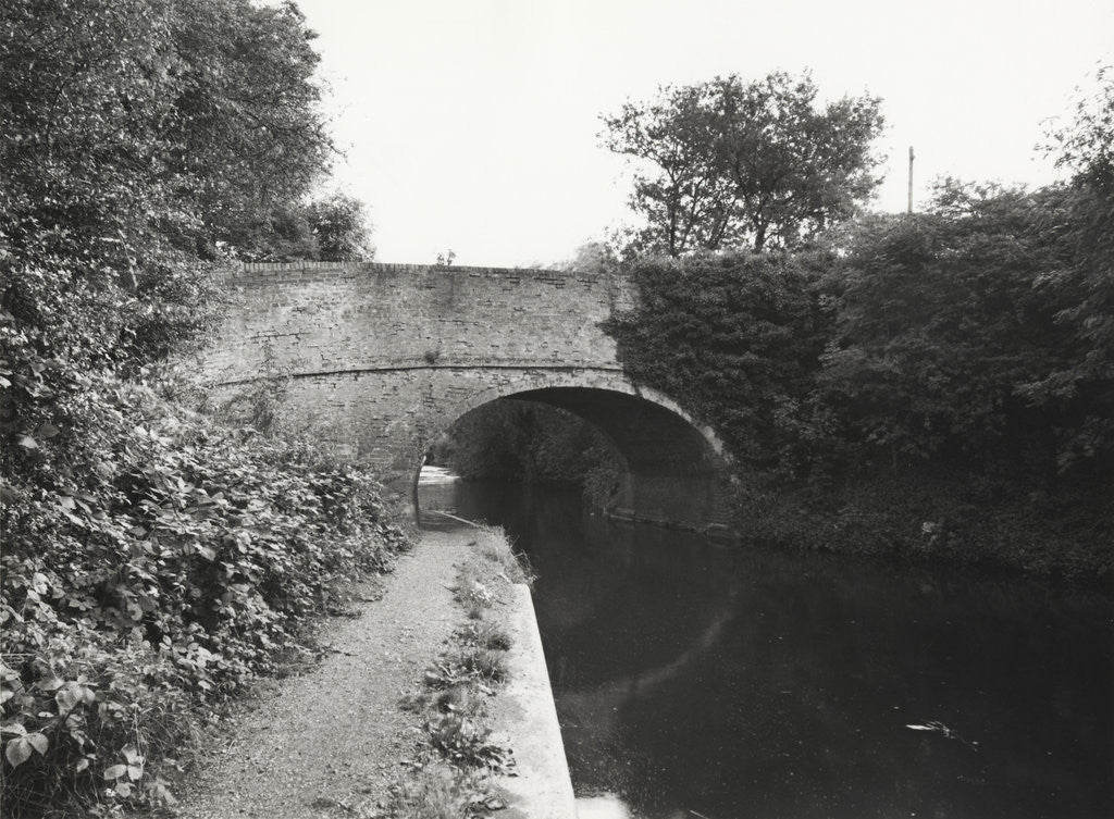 Detail of Whitehorse Bridge over the Grand Union Canal, Hillingdon, London by Anonymous