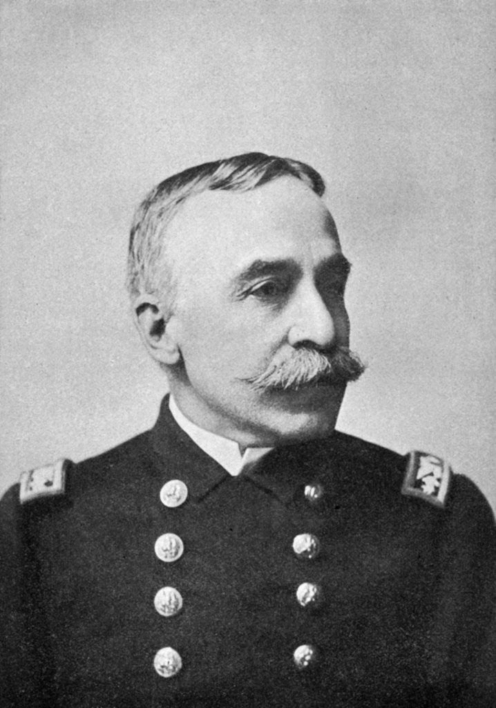Detail of George Dewey, American admiral by Anonymous