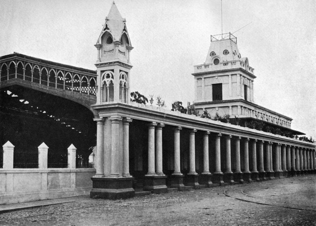 Detail of Paraguayan Central Railway Station, Asuncion, Paraguay by Anonymous