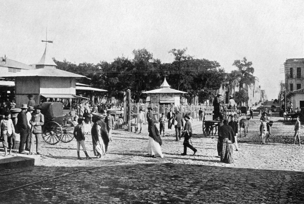 Detail of Market place, Asuncion, Paraguay by Anonymous