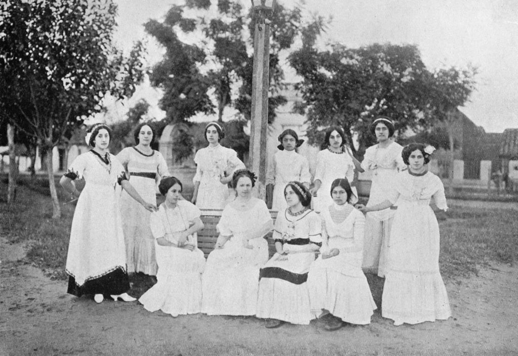 Group of Paraguayan women, Carapegua, Paraguay by Anonymous