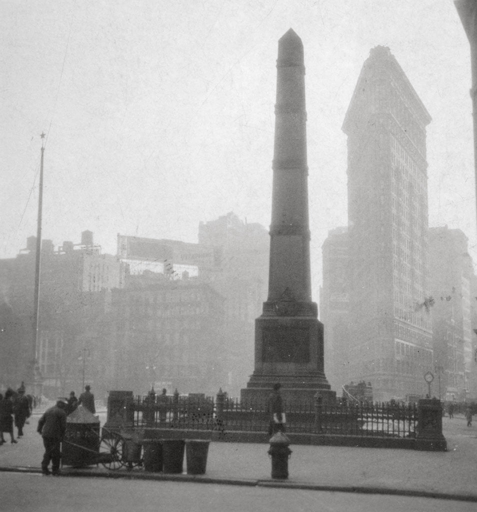 Detail of Flatiron Building, New York City, USA by J Dearden Holmes