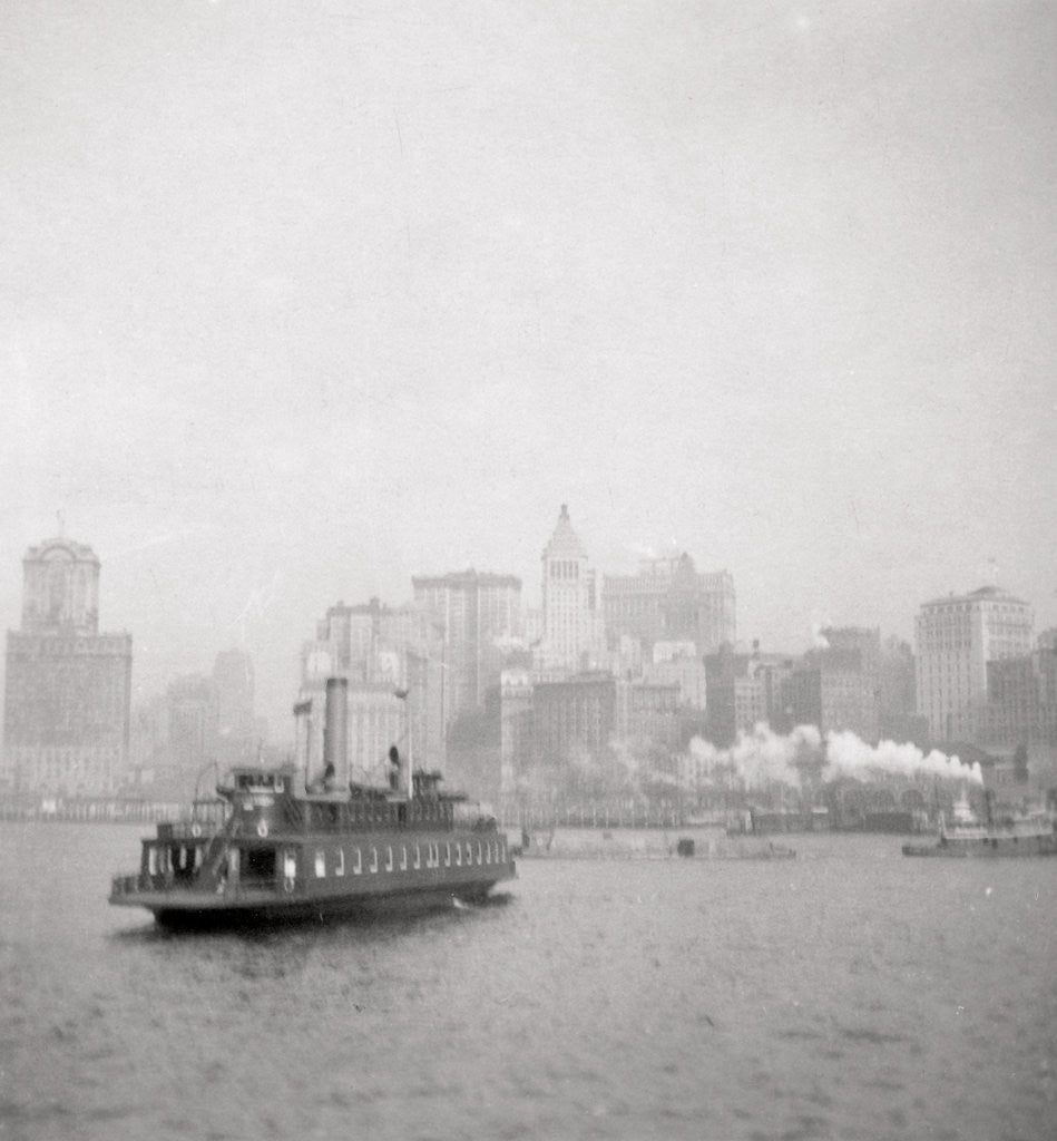 Detail of New York City from the river, USA by J Dearden Holmes