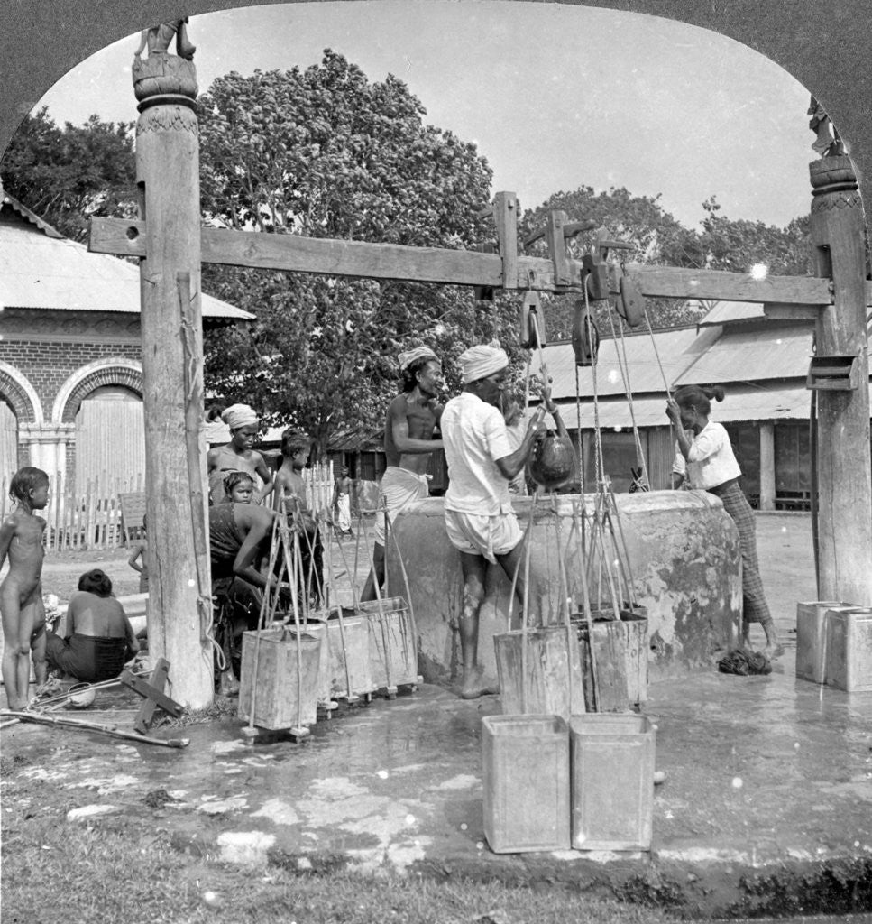 Detail of Public water wells, Mandalay, Burma by Stereo Travel Co