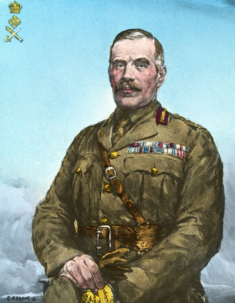 Detail of General Sir William Robertson, British soldier by Anonymous