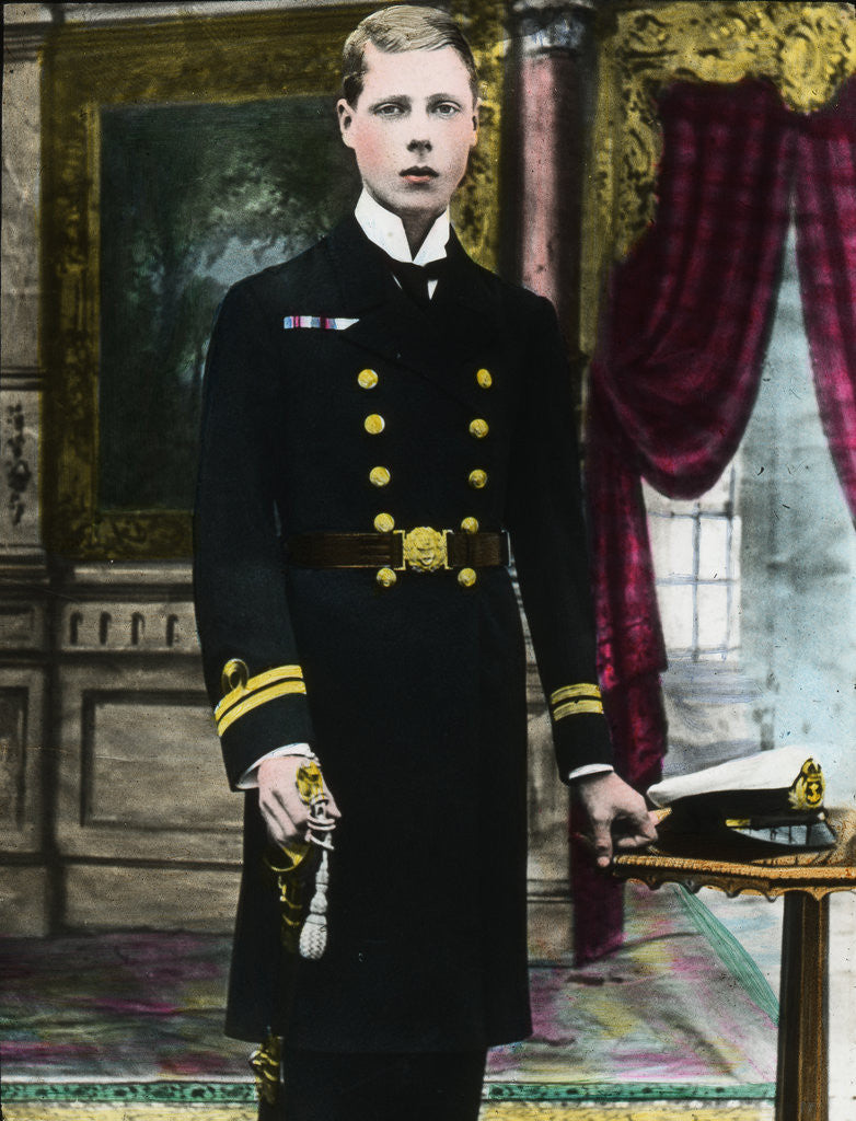 Detail of The Prince of Wales, future King Edward VIII by Anonymous