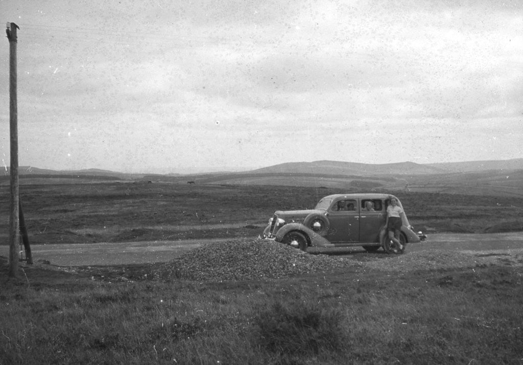 Detail of Car on Bodmin Moor, Cornwall by Anonymous