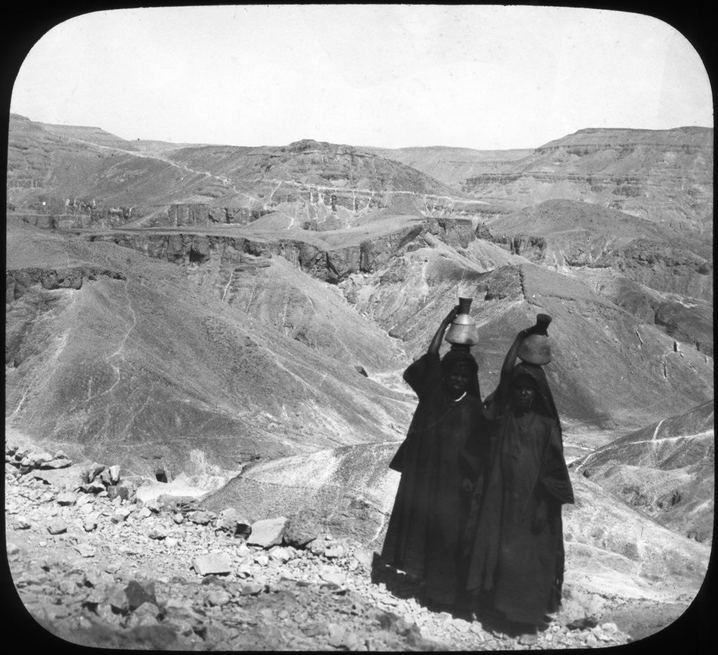 Detail of Valley of the Kings, Luxor, Egypt by Newton & Co