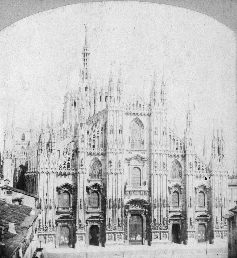 Detail of Milan Cathedral, Italy by Anonymous