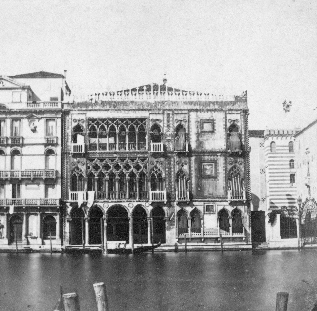 Detail of Ca d'Oro, Venice, Italy by Anonymous
