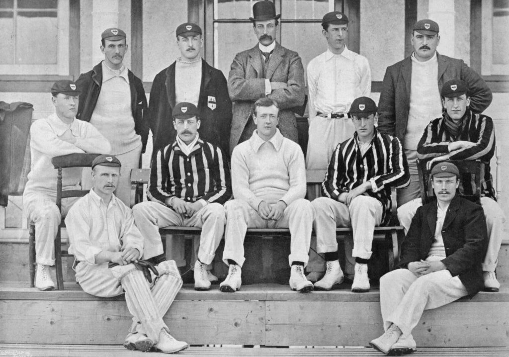 Detail of Worcestershire County Cricket Club XI by Bennett