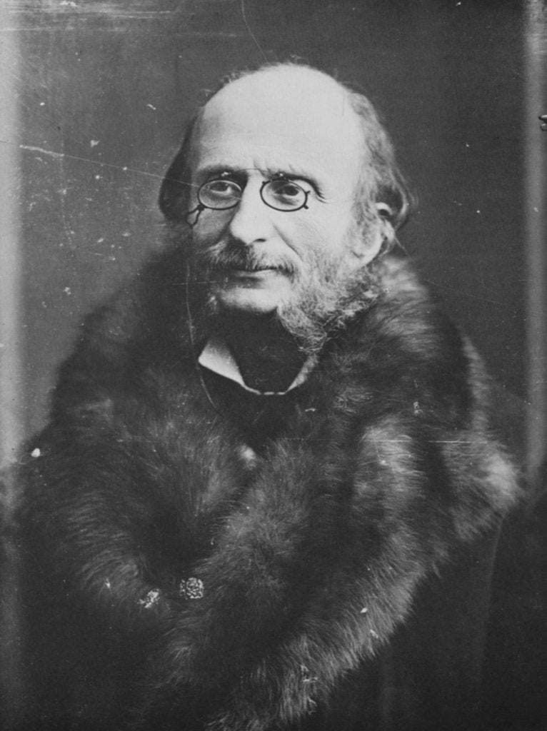 Detail of Jacques Offenbach, German-born French composer, c1875 by Gaspard-Felix Tournachon